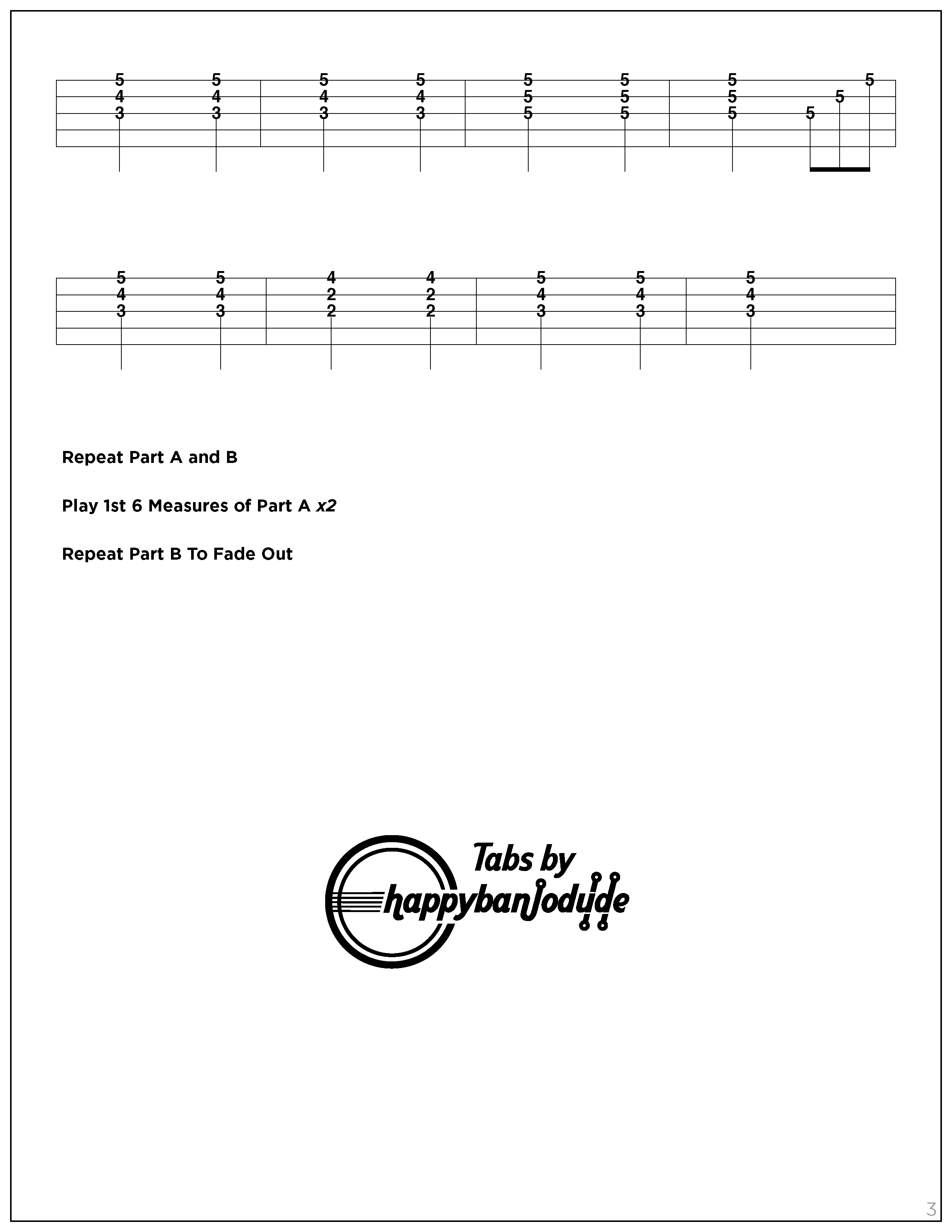 In Hell I'll Be In Good Company Banjo Tab The Dead South - In Hell I'll Be In Good Company – happybanjodude